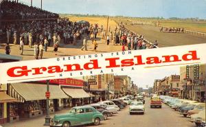 Grand Island NE~Banner Greetings~Hested Stores~Buck's Shoes~Horse Racing  