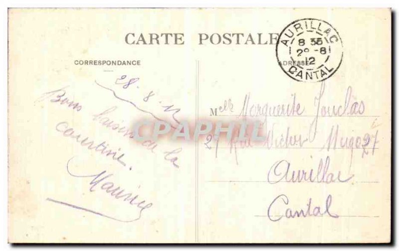 Old Postcard Camp De La Courtine General View of the 1st Army Brigade