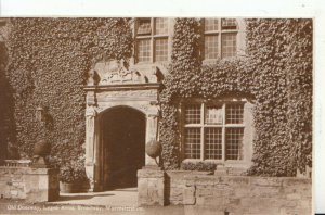 Worcestershire Postcard - Doorway - Lygon Arms - Broadway - Ref 13465A