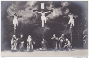 RP, Scenen Aus D. Oberammergauer Passionsspiel 1900, KREUZIGUNG (Crucifixion)...