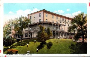 Postcard Vaughan House in Caribou, Maine~135472