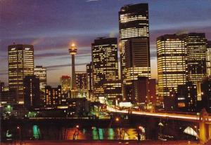 Canada With A Glowing Flame On Top Calgary Alberta 1989