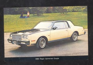 1980 BUICK REGAL SOMERSET CAR DEALER ADVERTISING POSTCARD NATRONA HEIGHTS PA