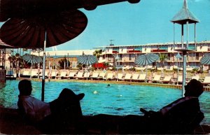 Mississippi Biloxi West Beach Cabana Beach Motel Swimming Pool