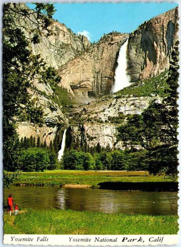 Postcard - Yosemite Falls, Yosemite National Park - California