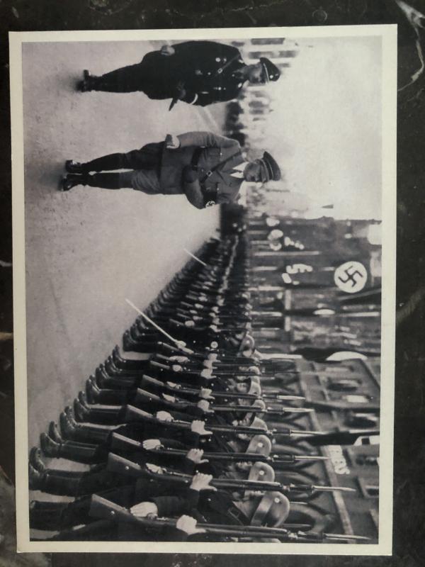 Mint Germany Patriotic Postcard Adolf Hitler on the party day of freedom