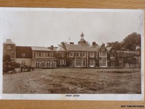 Hertfordshire HIGH LEIGH Near Hoddesdon c1955 RP Postcard