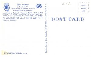 Virginia  Motel Emporia
