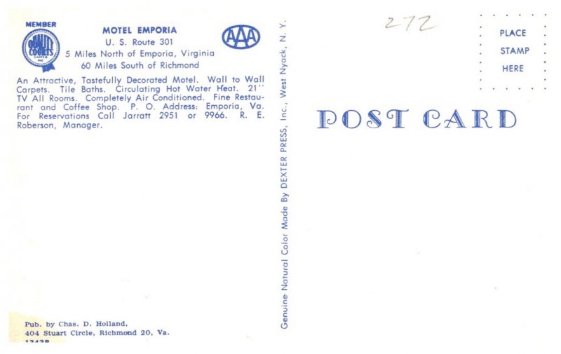 Virginia  Motel Emporia