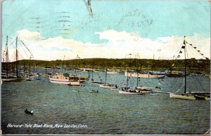 Connecticut New London Harvard Yale Boat Race 1909