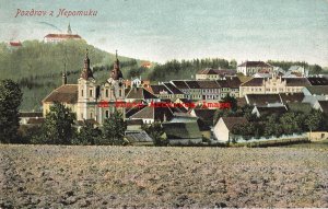 Czech Republic, Nepomuku, Nepomuk, City Scene, No 833