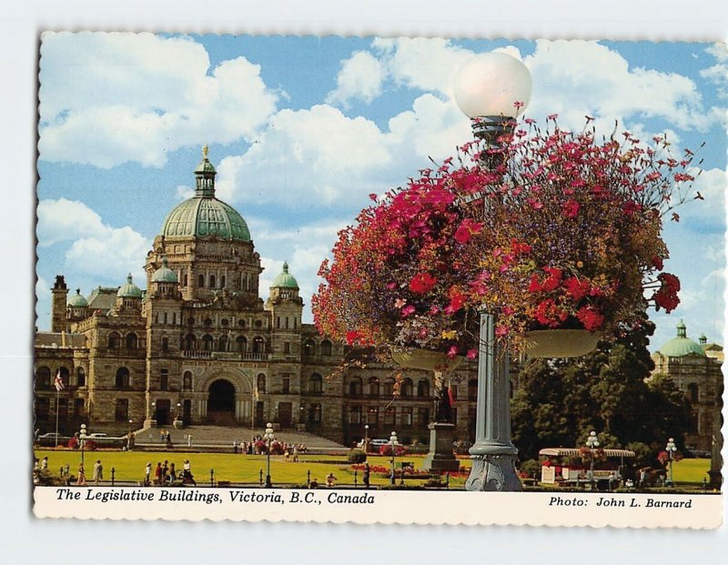 Postcard The Legislative Building, Victoria, Canada