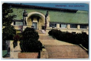 1918 Ernst Ludwig House Darmstadt Hesse Germany Antique Posted Postcard