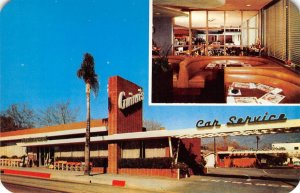 GWINN'S Roadside Drive-In ROUTE 66 Diner Pasadena, CA Vintage 1950s Postcard