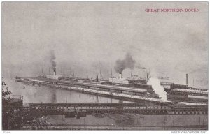 Great Northern Docks , SEATTLE , Washington , PU-1911