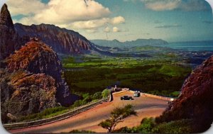 Hawaii Windward Oahu Pali View From Nuuanu Lookout