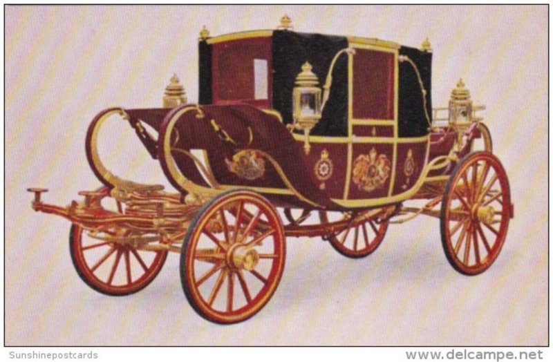 Tucks His Majesty's State Road Landau State Coaches Buckingham Palace