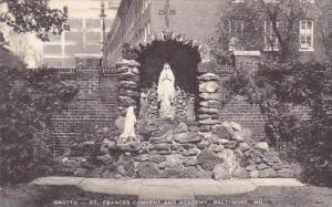 Baltimore Grotto Saint Frances Convent And Academy