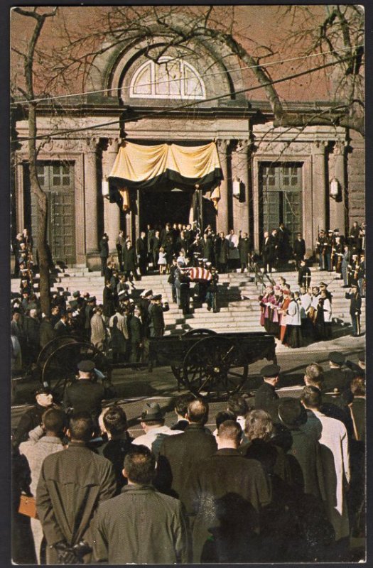 41520) DC President Kennedy St Matthew's Cathedral military guard Nov. 25, 1963