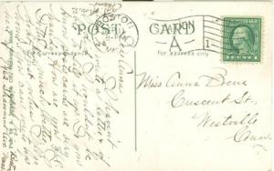 Symphony Hall, Boston, Mass early 1900s used Postcard