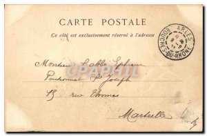 Postcard Ancient Arles Aliscamps