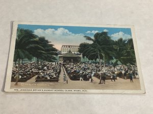 1921 Wm Jennings Bryan Sunday School Class Miami Fla Grade 4 Pub JN Chamberlain