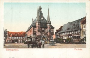 Wernigerode Germany~Rathaus~1900s Photo POSTCARD