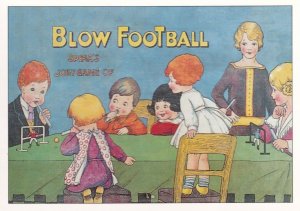 Spears Blow Football Old Toy Game Advertising Postcard