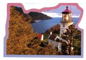 OR - Heceta Head Lighthouse (continental size, die-cut)