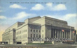 New Municipal Auditorium in St. Louis, Missouri