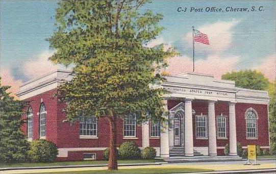 South Carolina Cheraw Post Office