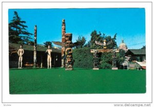 Thunderbird Park, Victoria, B.C.,  Canada, 40-60s