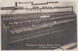 Cumbria Musical Huge Xylophone Piano UNique Musical Instrument Antique Postcard