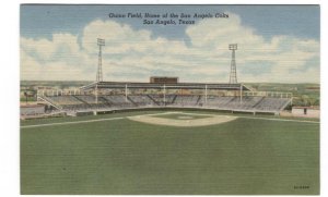 Baseball Postcard Guinn Field Home San Angelo Colts San Angelo Texas TX