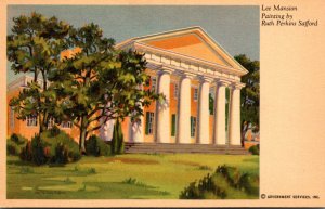 Virginia Arlington Lee Mansion Painting By Ruth Perkins Safford