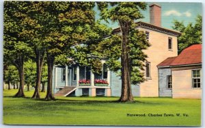 Postcard - Harewood - Charles Town, West Virginia