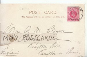 Genealogy Postcard - Clarke - Kingston Hill - Kingston on Thames - Ref 8862A