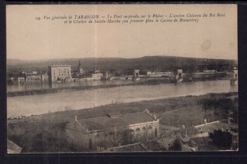 Vue Generale de Tarascon,France BIN