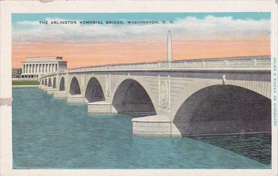 The Arlington Memorial Bridge Washington D C