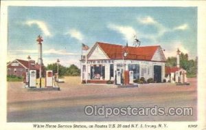 White Horse, Irving, New York, N.Y. USA Gas Station Stations Unused 