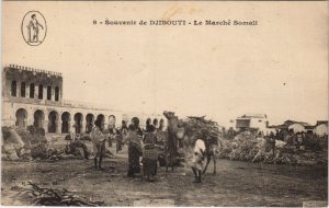 PC DJIBOUTI MARKET MARCHE SOMALI DJIBOUTI SOMALIA (A23817)