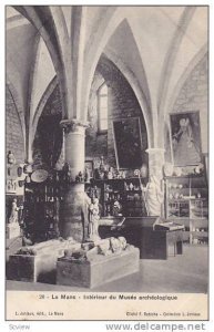 Interieur Du Musee Archeologique, Le Mans (Sarthe), France, 1900-1910s