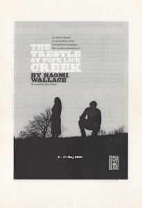 The Trestle Of Pope Lick Naomi Wallace Theatre Programme Playbill TPHB