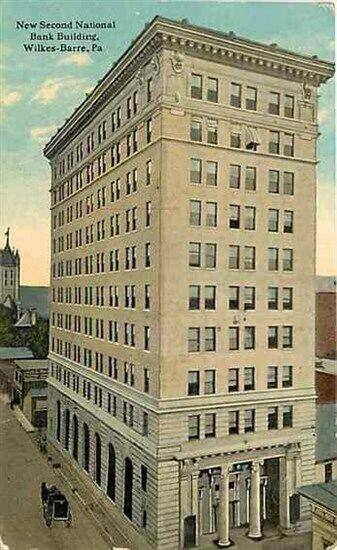 PA, Wilkes-Barre, Pennsylvania, Second National Bank, A.W. Rehard B-354