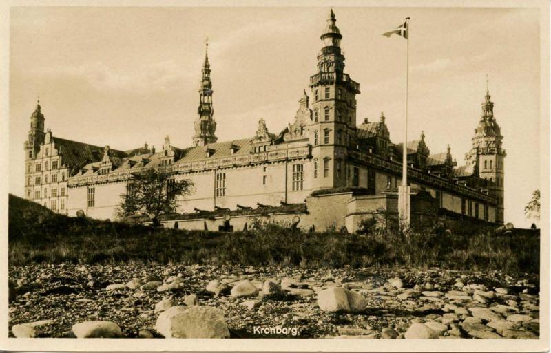 Denmark - Kronborg. The Castle    *RPPC