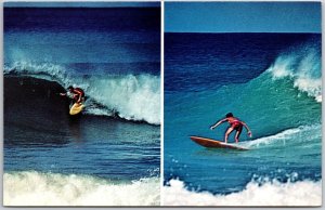 Rincon Puerto Rico Surfing Capital World's Finest Surfing Sports Postcard