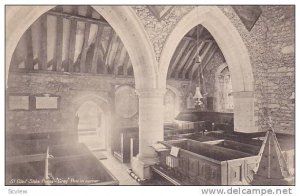 St. Giles' Stoke Poges- 'Gray' Pew In Corner (Buckinghamshire), England, UK, ...