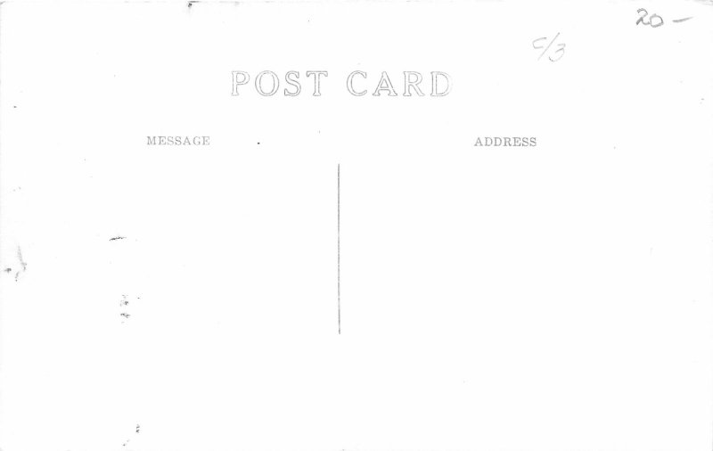 H55/ Deckers Colorado RPPC Postcard Deckers Resort Interior Restaurant 49 