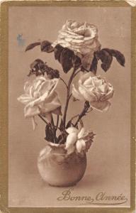 BG4808 rose   bonne annee flower france greetings