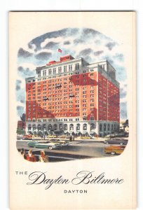 Dayton Ohio OH Vintage Postcard The Dayton Biltmore Hotel